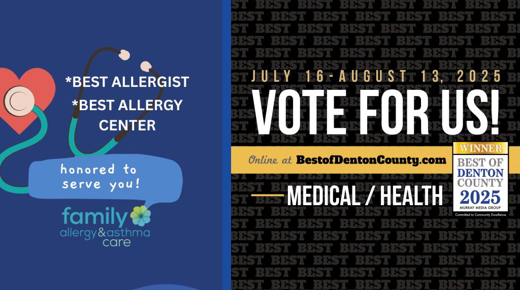 Take a moment to vote Family Allergy & Asthma Care